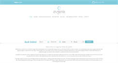 Desktop Screenshot of evgeniavillas.com